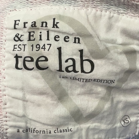 Frank & Eileen Plaid Distressed Love Limited Edition Tee Lab Pullover Hoodie XS - Picture 3 of 4